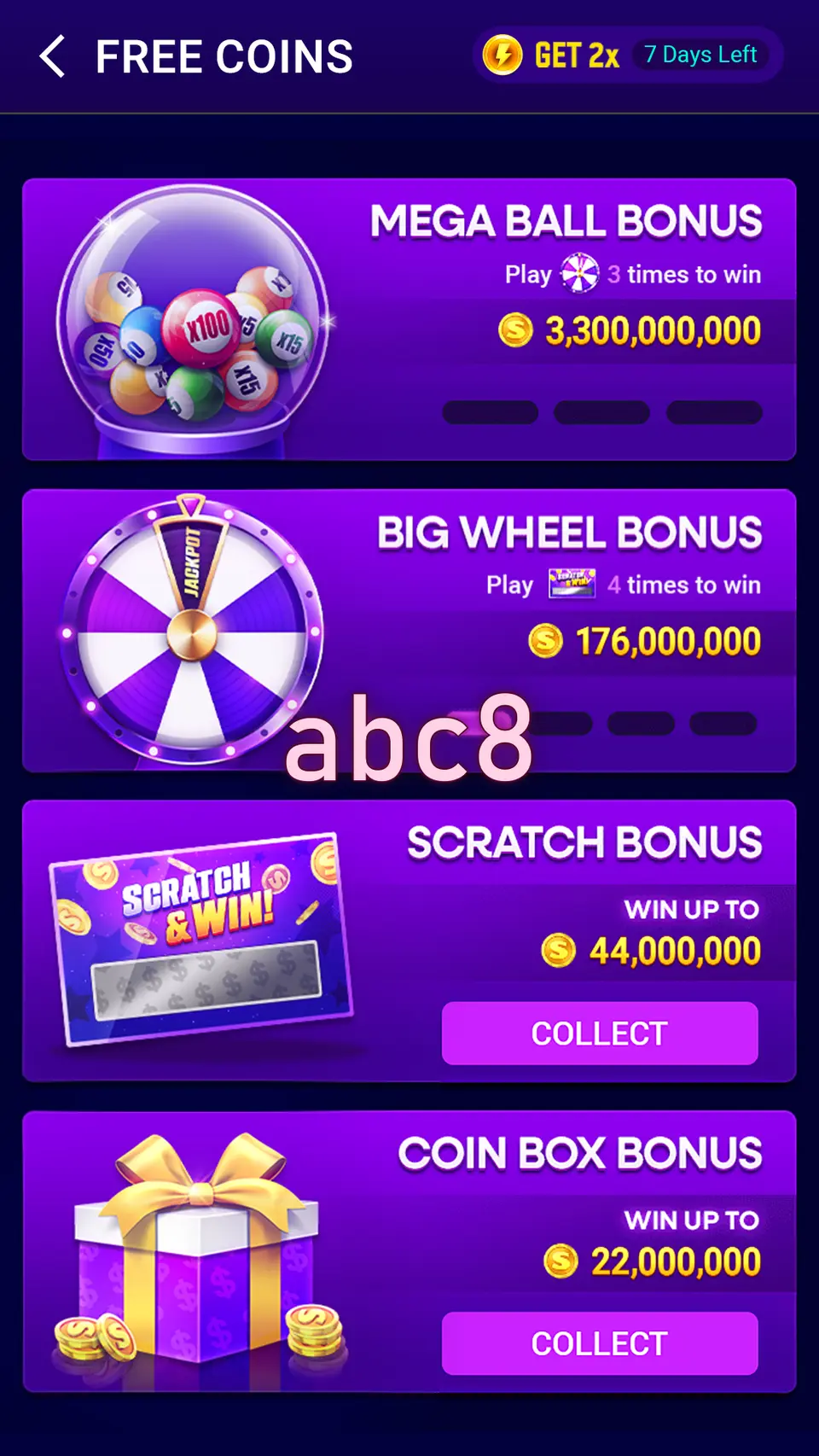 abc8 লগইন